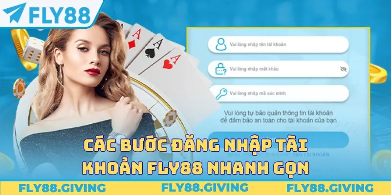 Các bước đăng nhập tài khoản Fly88 nhanh gọn