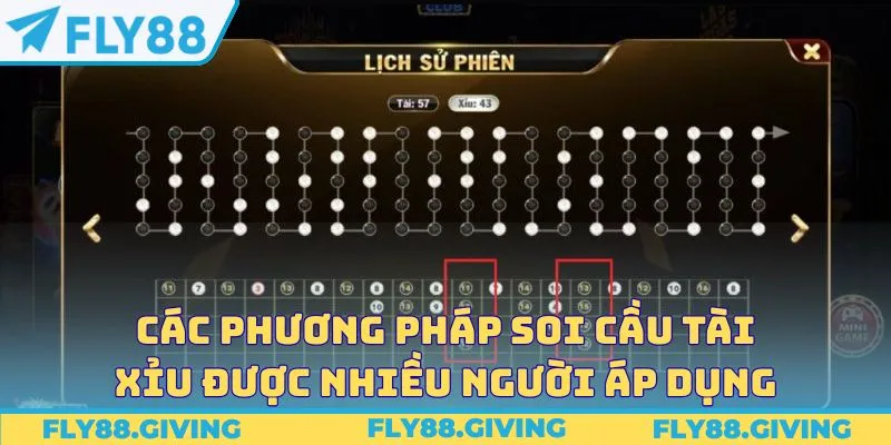 Các phương pháp soi cầu tài xỉu được nhiều người áp dụng