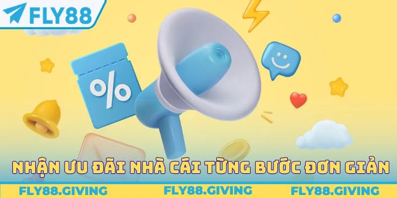 Nhận ưu đãi nhà cái từng bước đơn giản