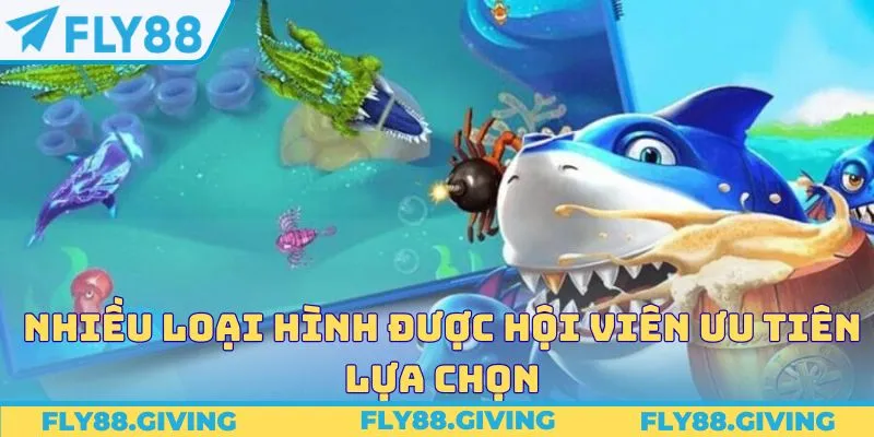 Nhiều loại hình được hội viên ưu tiên lựa chọn